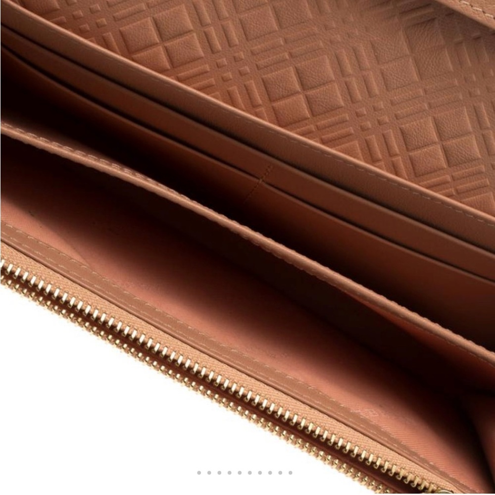 Burberry Pale Coral Patent Leather Continental Wallet - Picture 6 of 11